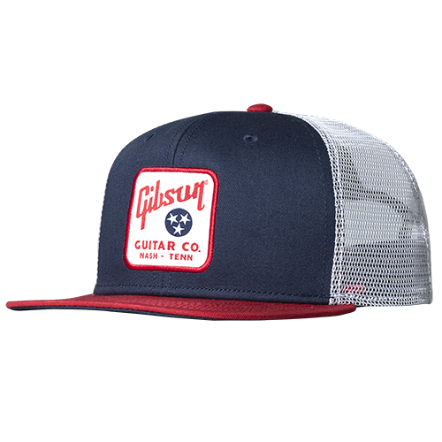 Gibson Guitar Co. Nashville Tristar Trucker Hat