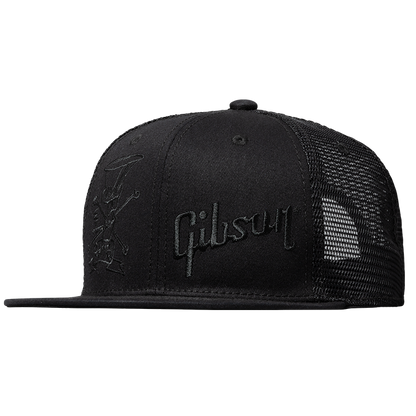 Gibson Slash 'Skully' Trucker Hat, All-Black