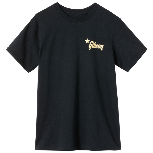 Gibson T-Shirt Original Tone Tee (Black) - LARGE