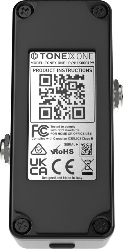 IK Multimedia TONEX ONE Modeling and Effects Pedal