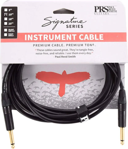 PRS Signature Straight to Straight Instrument Cable - 10 foot