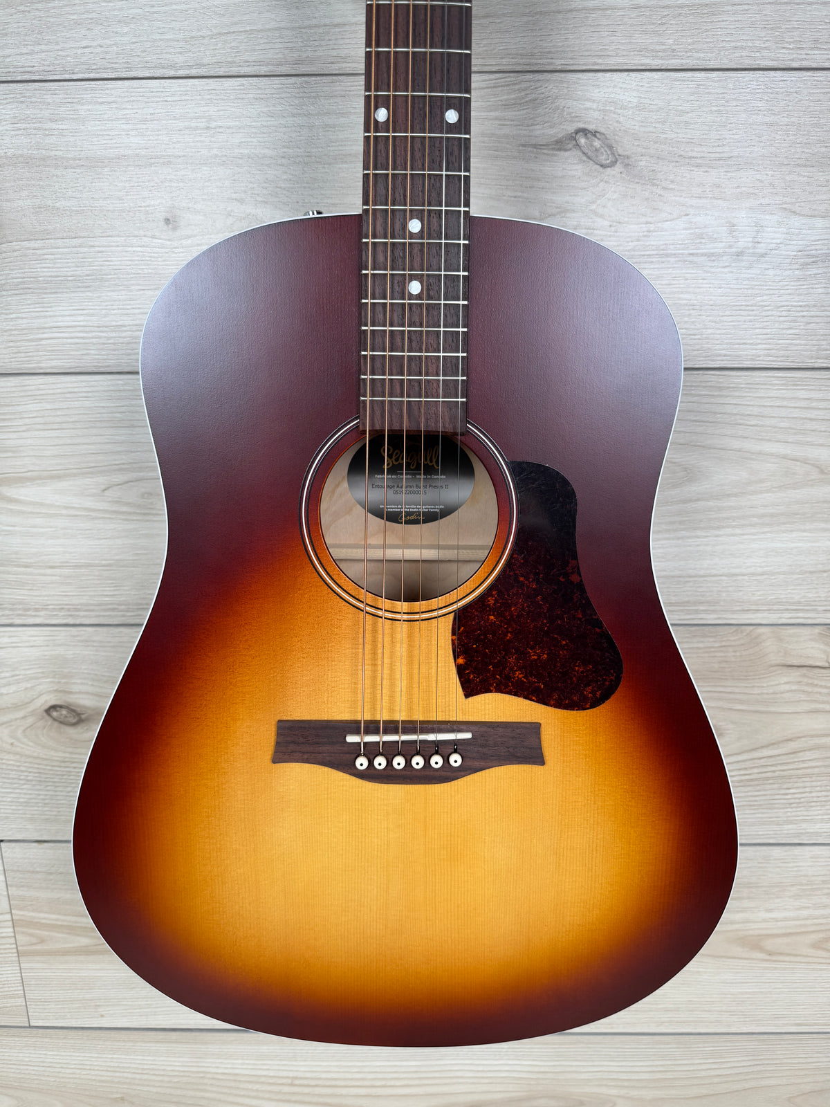 Seagull Entourage Autumn Burst Presys II Acoustic Electric Guitar - #0015