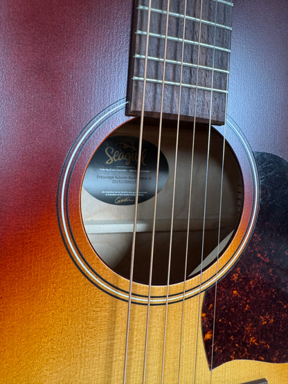 Seagull Entourage Autumn Burst Presys II Acoustic Electric Guitar - #0015