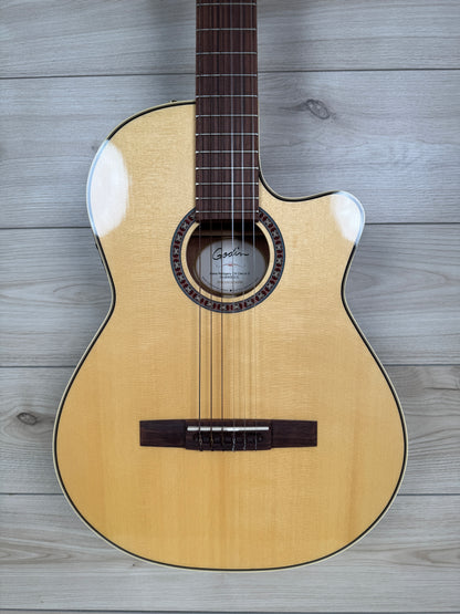 Godin Arena Mahogany Cutaway Clasica II Acoustic Guitar Natural - 0131