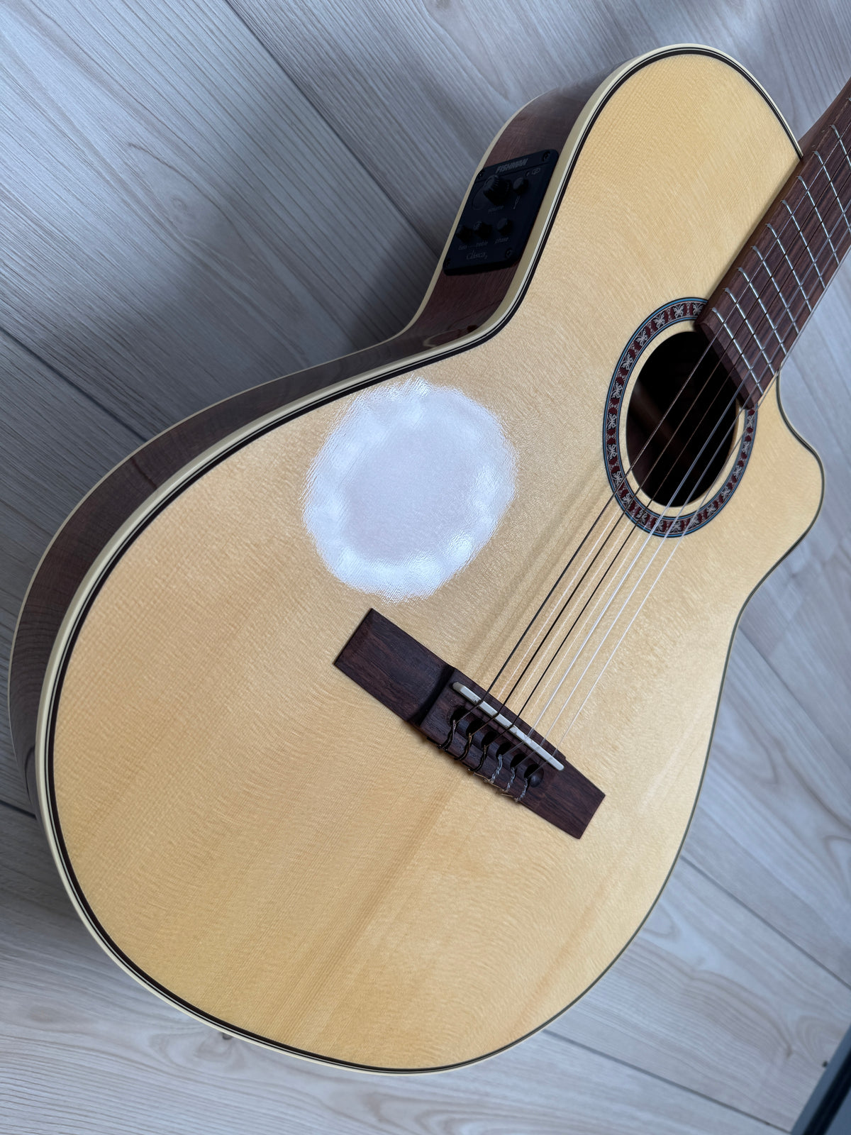 Godin Arena Mahogany Cutaway Clasica II Acoustic Guitar Natural - 0131
