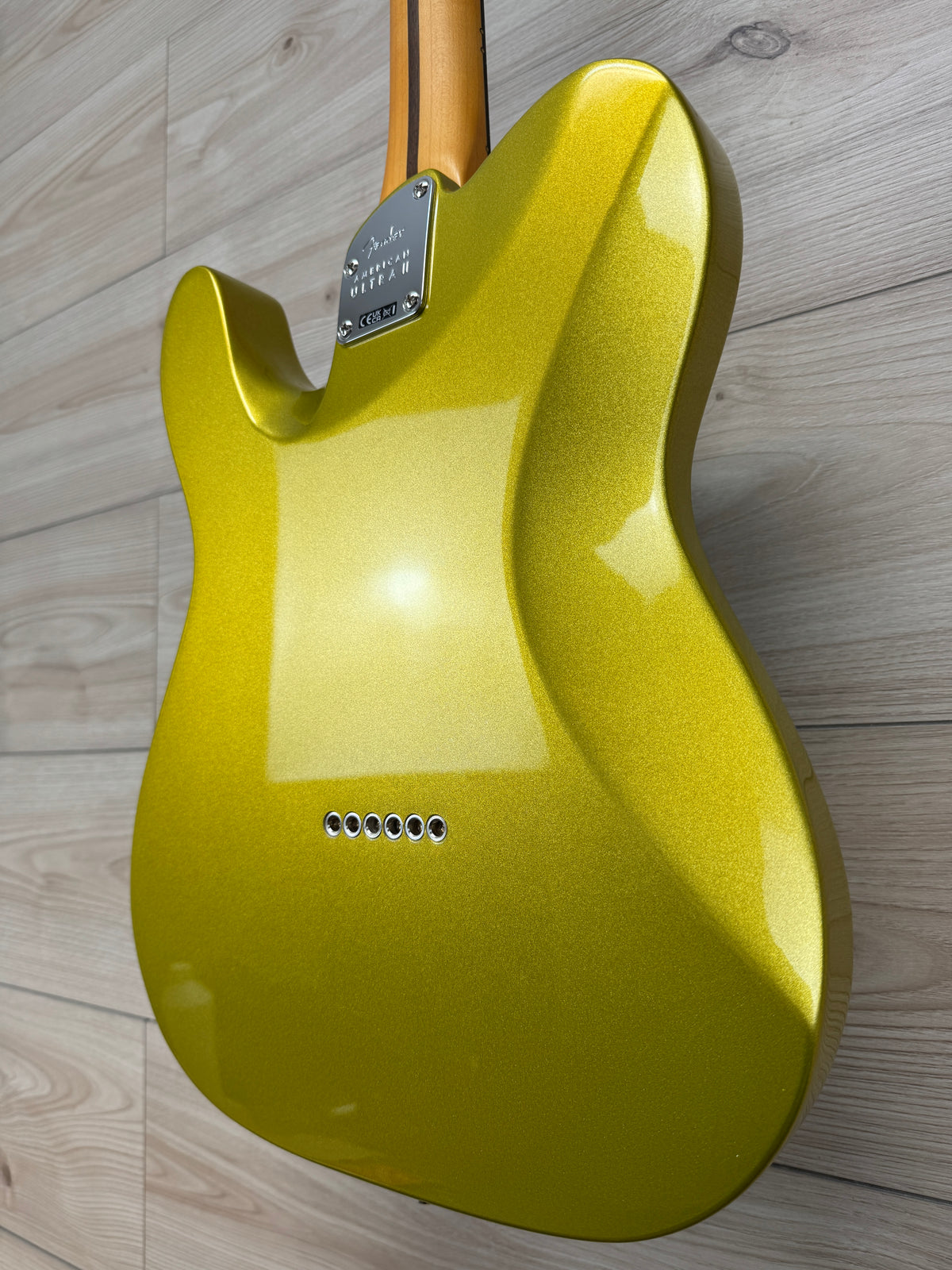 Fender American Ultra II Telecaster Ebony Fingerboard Electric Guitar - Solar Flare