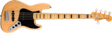 Squier Classic Vibe '70s Jazz Bass V, Maple Fingerboard, Natural - CBN Music Warehouse