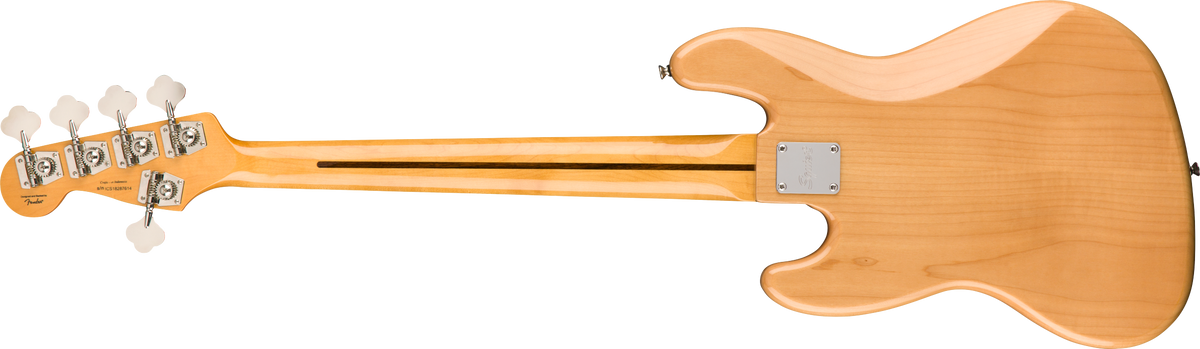 Squier Classic Vibe '70s Jazz Bass V, Maple Fingerboard, Natural - CBN Music Warehouse