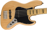 Squier Classic Vibe '70s Jazz Bass V, Maple Fingerboard, Natural - CBN Music Warehouse