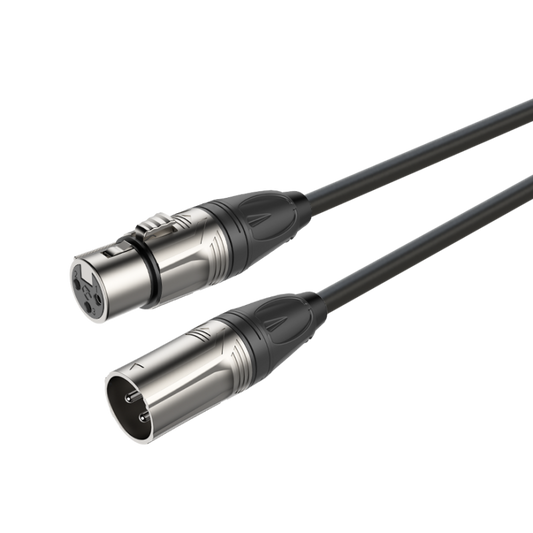 Roxtone DMXX200L3 (XLR Male - XLR Female) 3M / 9.84ft Microphone Cable - CBN Music Warehouse