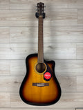 Fender CD-140SCE Dreadnought Electro / Acoustic Guitar Sunburst with case - CBN Music Warehouse
