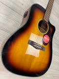Fender CD-140SCE Dreadnought Electro / Acoustic Guitar Sunburst with case - CBN Music Warehouse