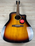 Fender CD-140SCE Dreadnought Electro / Acoustic Guitar Sunburst with case - CBN Music Warehouse
