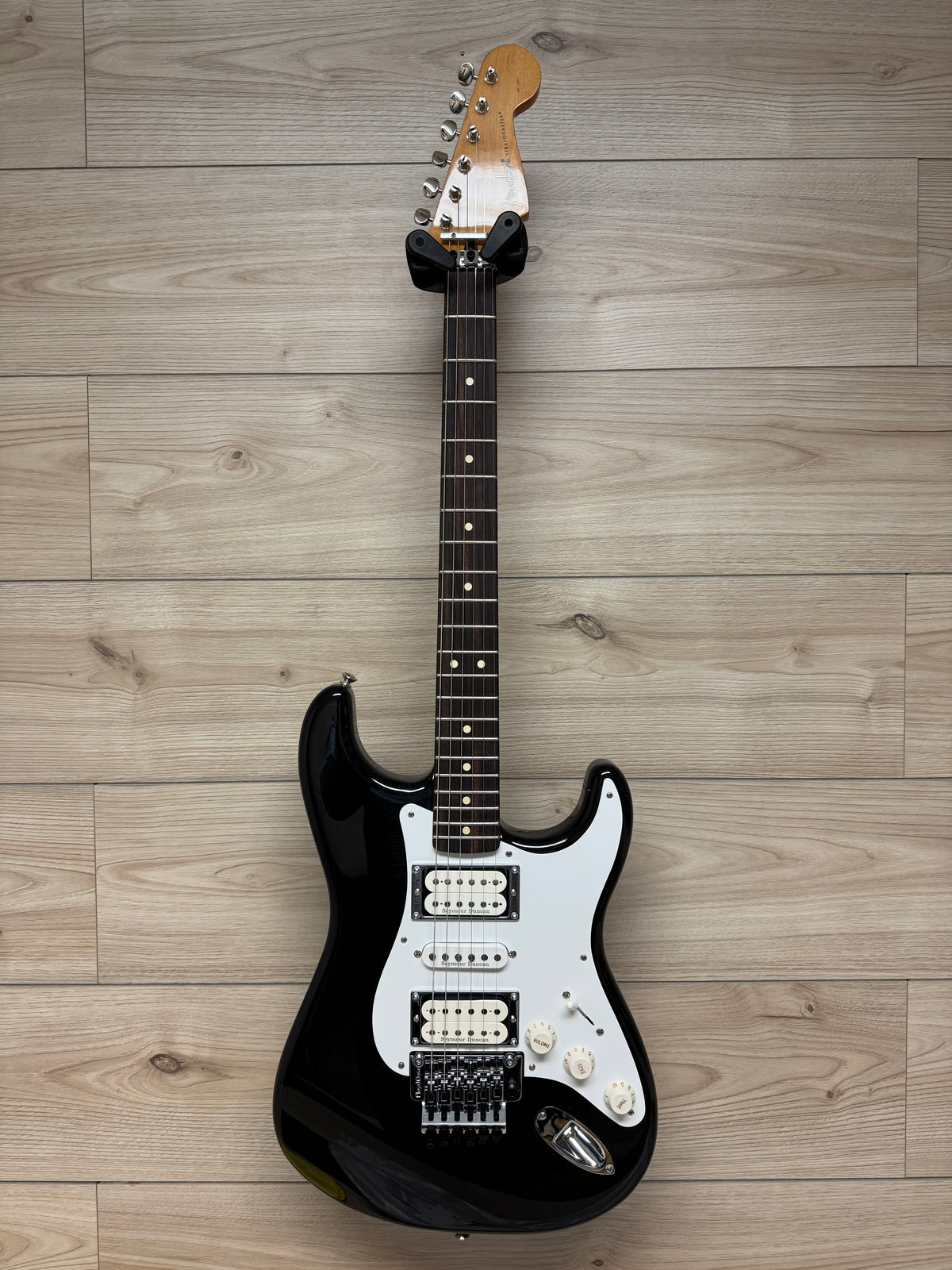 Fender Limited Edition 50th Anniversary Dave Murray Stratocaster Signature Electric Guitar, Black - CBN Music Warehouse