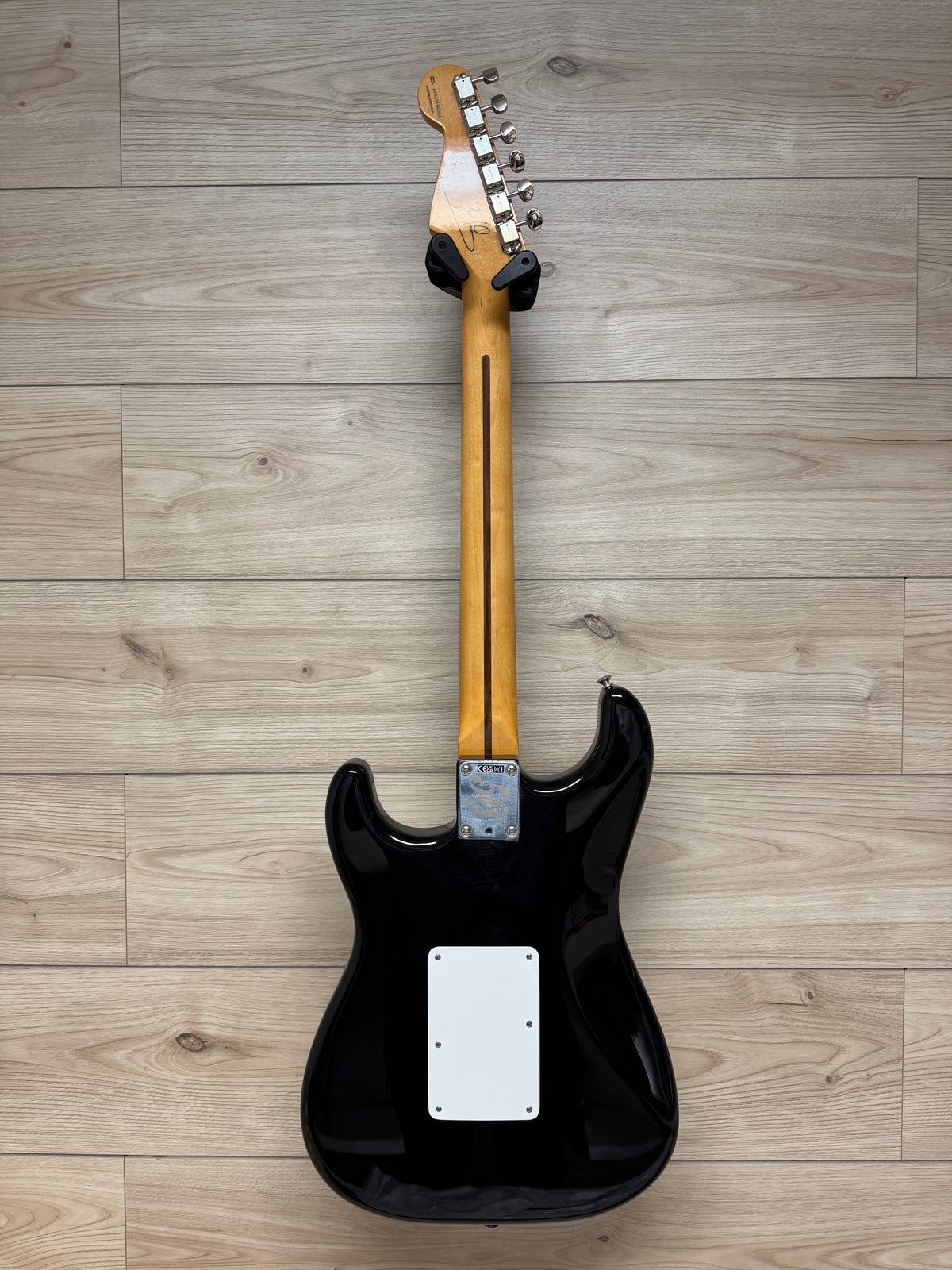 Fender Limited Edition 50th Anniversary Dave Murray Stratocaster Signature Electric Guitar, Black - CBN Music Warehouse