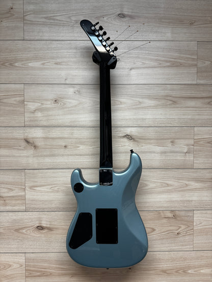 Fender Tom Morello Signature "Arm The Homeless" Electric Guitar, Blue Ice Metallic - CBN Music Warehouse