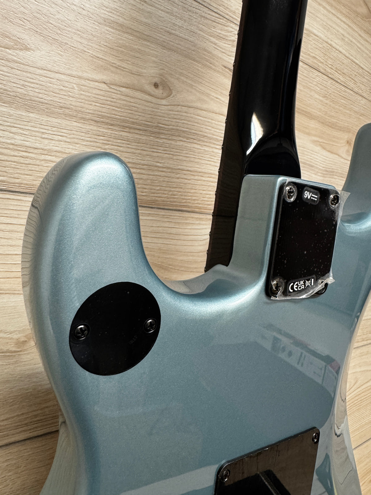 Fender Tom Morello Signature "Arm The Homeless" Electric Guitar, Blue Ice Metallic - CBN Music Warehouse
