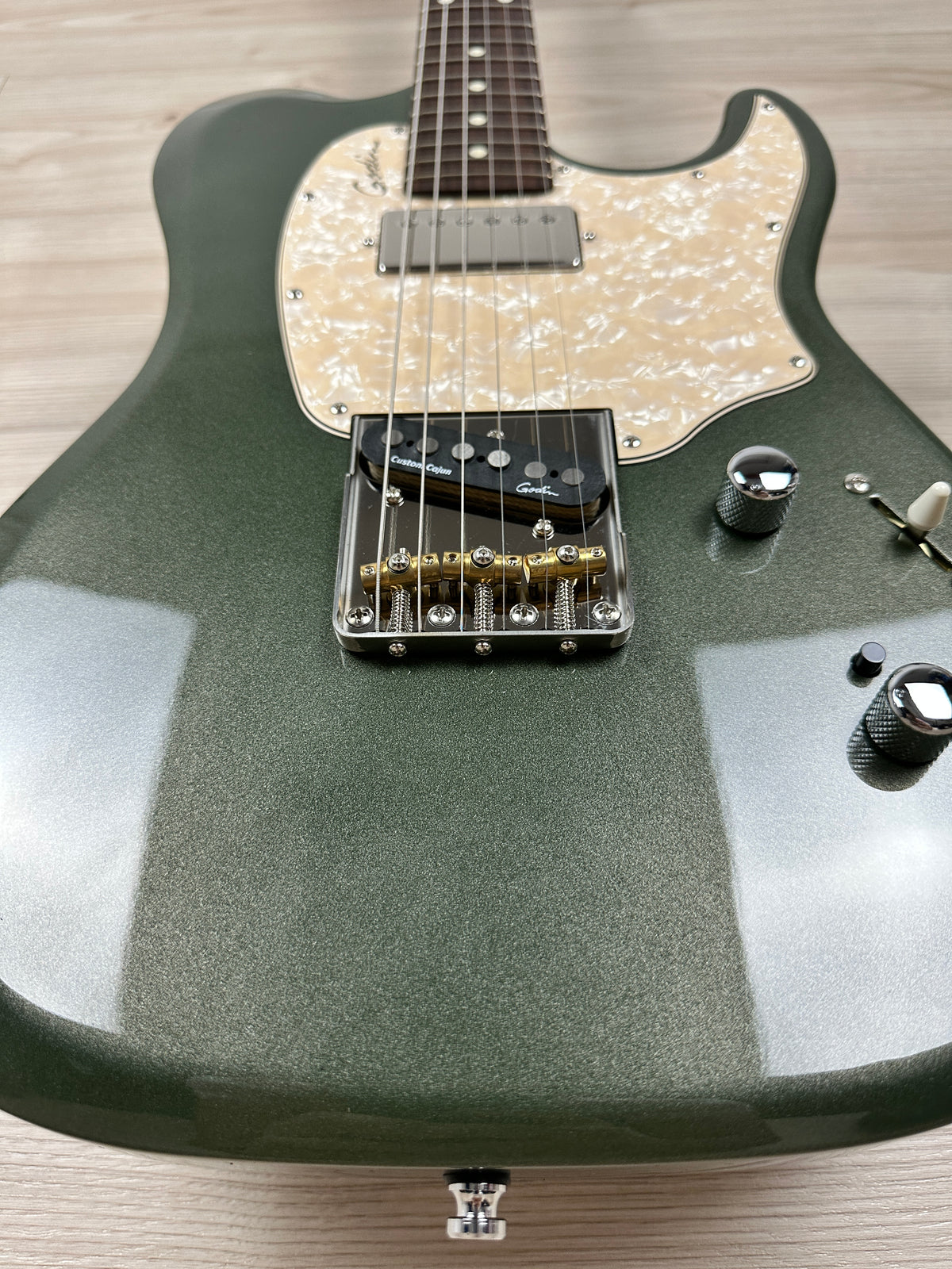 Godin Stadium 59 Desert Green RN Green Electric Guitar - CBN Music Warehouse