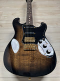 Veritas Custom Portlander Double Cut Electric Guitar, Grizzly Burst