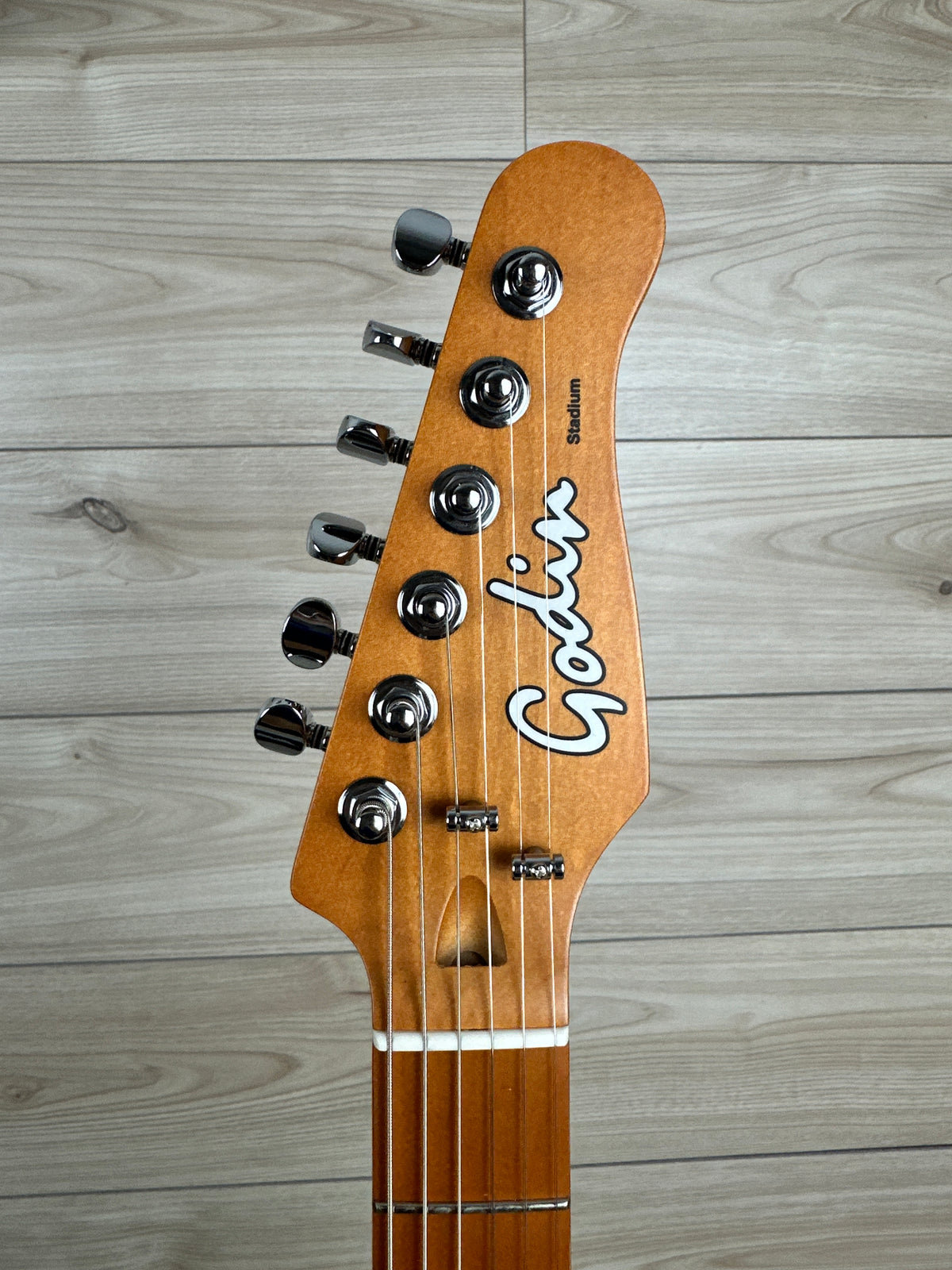Godin Stadium Pro Electric Guitar - Pacifik Blue with Maple Fretboard - CBN Music Warehouse