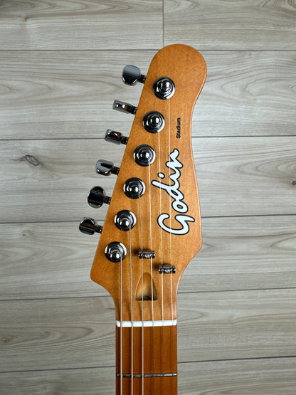 Godin Stadium Pro Electric Guitar - Pacifik Blue with Maple Fretboard - CBN Music Warehouse