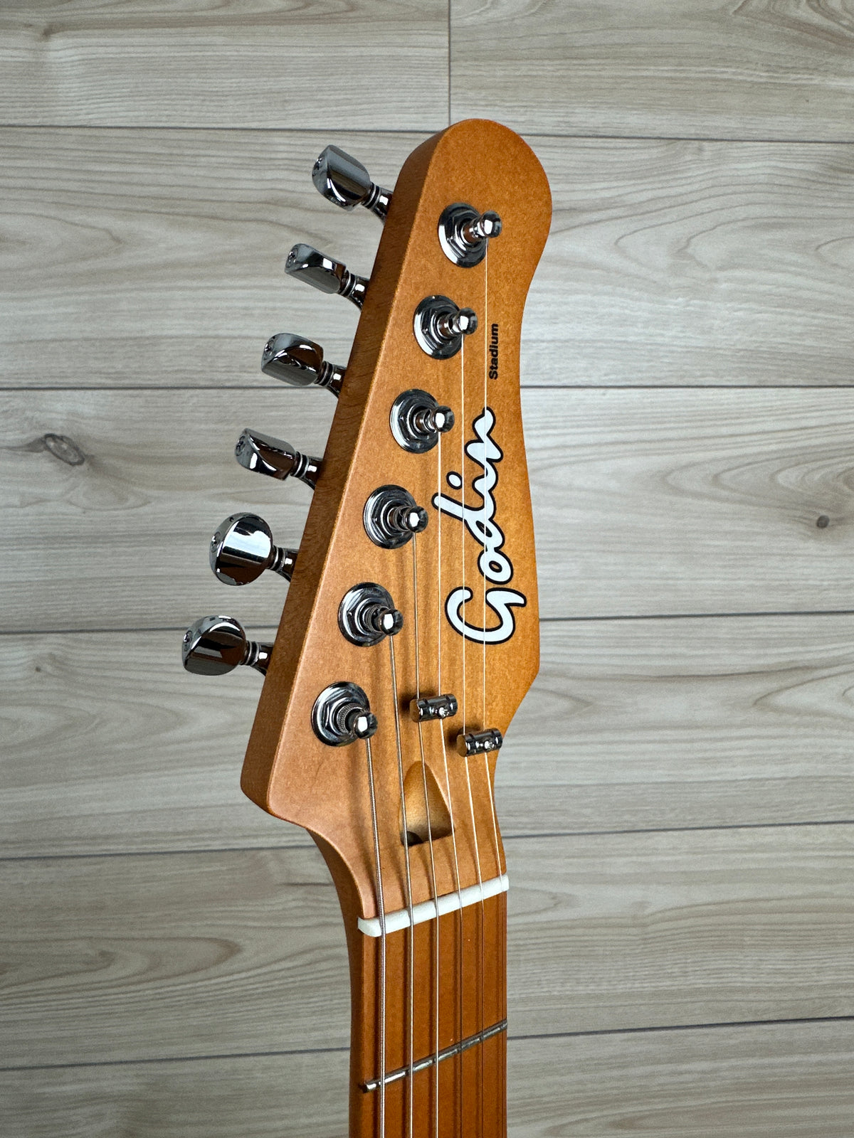 Godin Stadium Pro Electric Guitar - Pacifik Blue with Maple Fretboard - CBN Music Warehouse