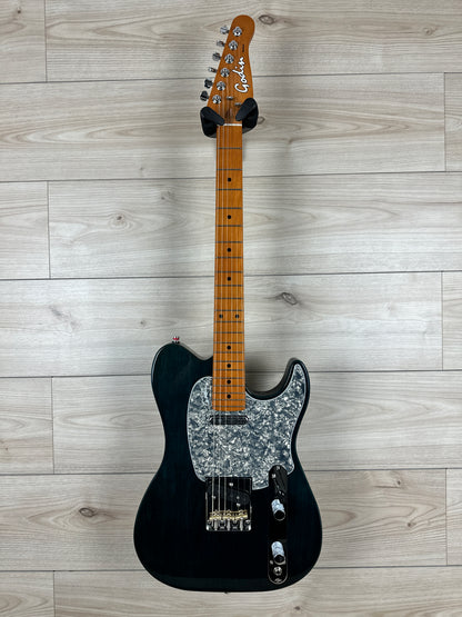 Godin Stadium Pro Electric Guitar - Pacifik Blue with Maple Fretboard - CBN Music Warehouse