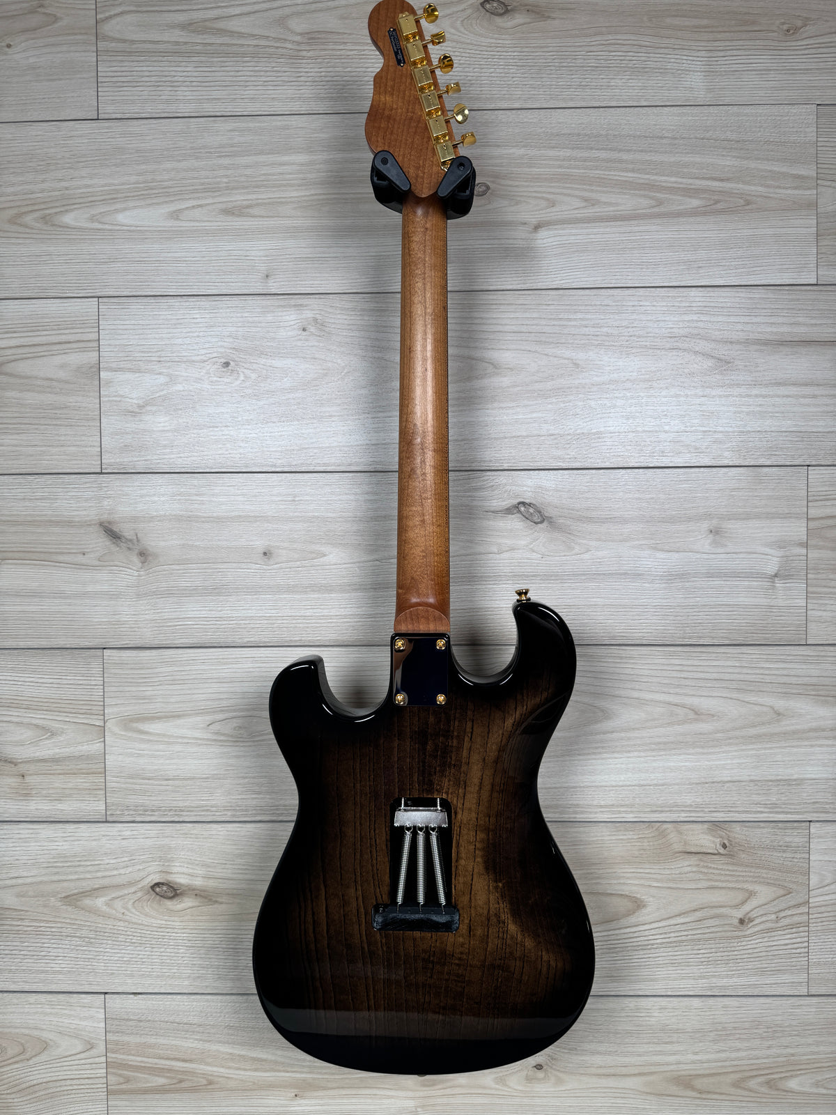 Veritas Custom Portlander Double Cut Electric Guitar, Grizzly Burst