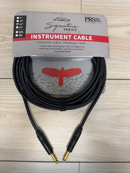 PRS Signature Straight to Straight Instrument Cable - 18 foot