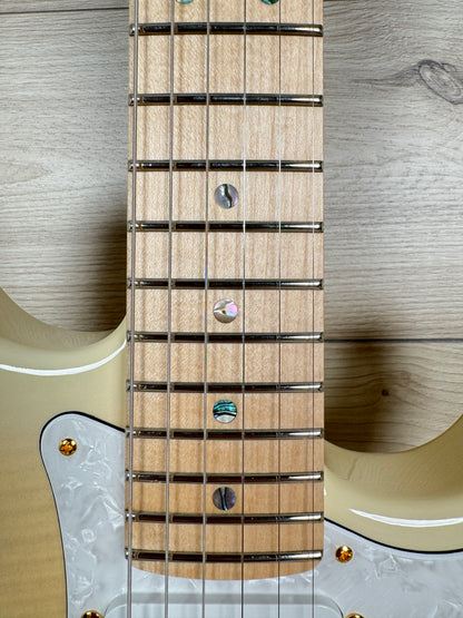 Fender Richie Kotzen Signature Stratocaster Electric Guitar, Transparent White Burst - #7362