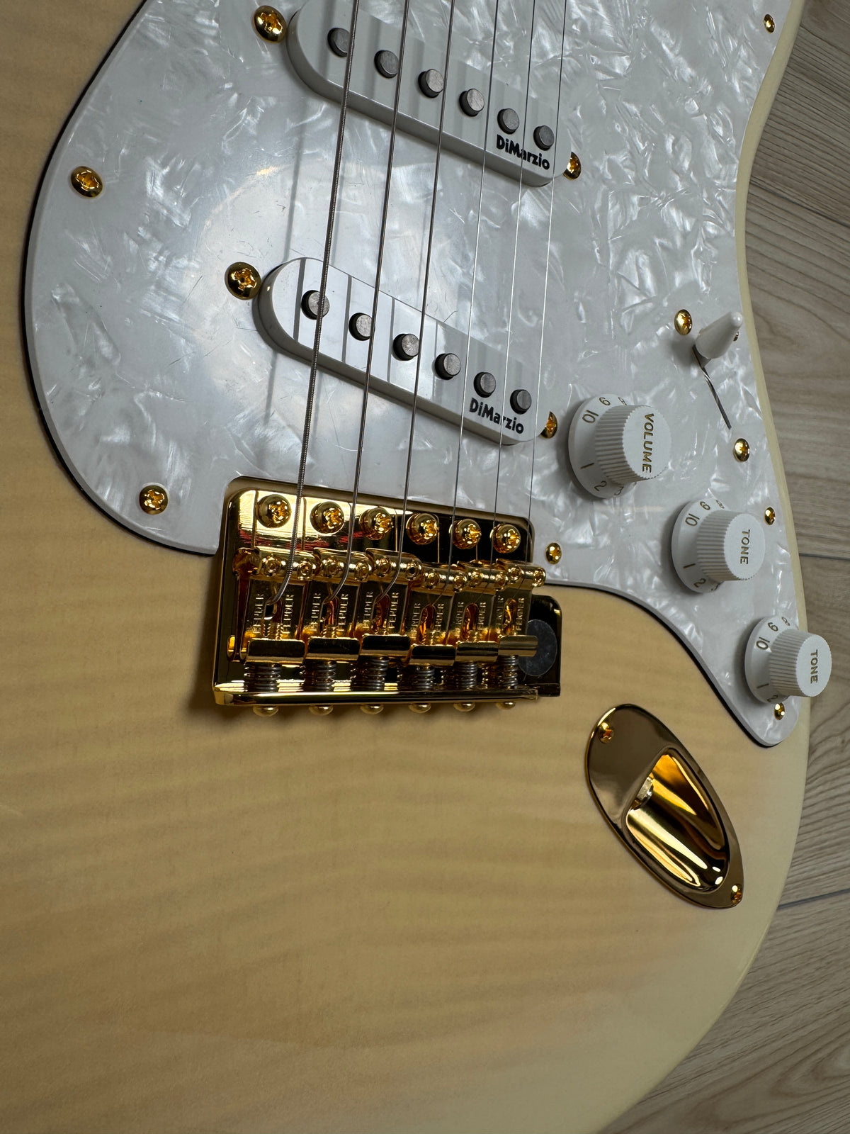 Fender Richie Kotzen Signature Stratocaster Electric Guitar, Transparent White Burst - #7362