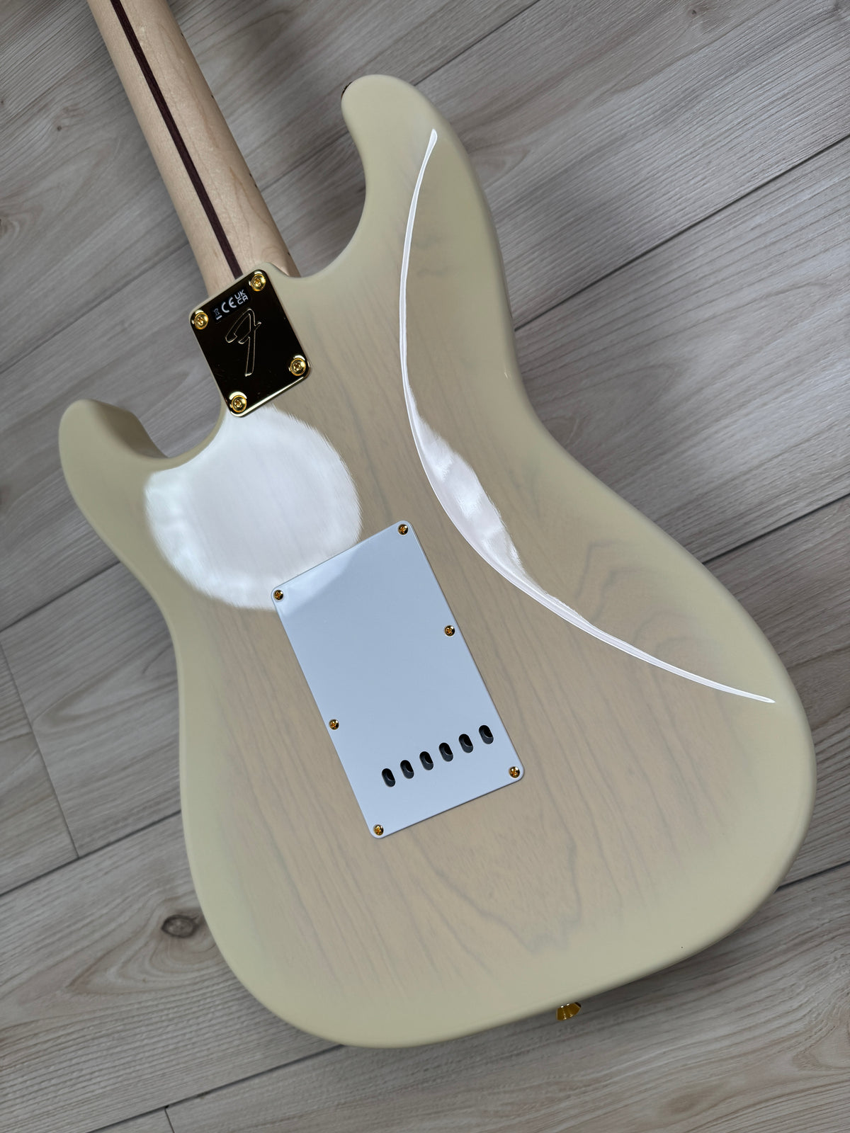 Fender Richie Kotzen Signature Stratocaster Electric Guitar, Transparent White Burst - #7362