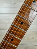Fender Custom Shop 2023 Limited Edition Roasted '50s Strat® DLX Closet Classic, 1-Piece 4A Roasted Flame Maple, Wide-Fade Aged Chocolate 2-Color Sunburst