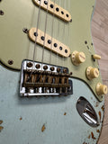 Fender Custom Shop Ltd 1961 Stratocaster Super Heavy Relic, Aged Sonic Blue over 3-Color Sunburst #7075