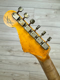 Fender Custom Shop Ltd 1961 Stratocaster Super Heavy Relic, Aged Sonic Blue over 3-Color Sunburst #7075
