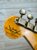 Fender Custom Shop Ltd 1961 Stratocaster Super Heavy Relic, Aged Sonic Blue over 3-Color Sunburst #7075