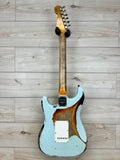 Fender Custom Shop Ltd 1961 Stratocaster Super Heavy Relic, Aged Sonic Blue over 3-Color Sunburst #7075