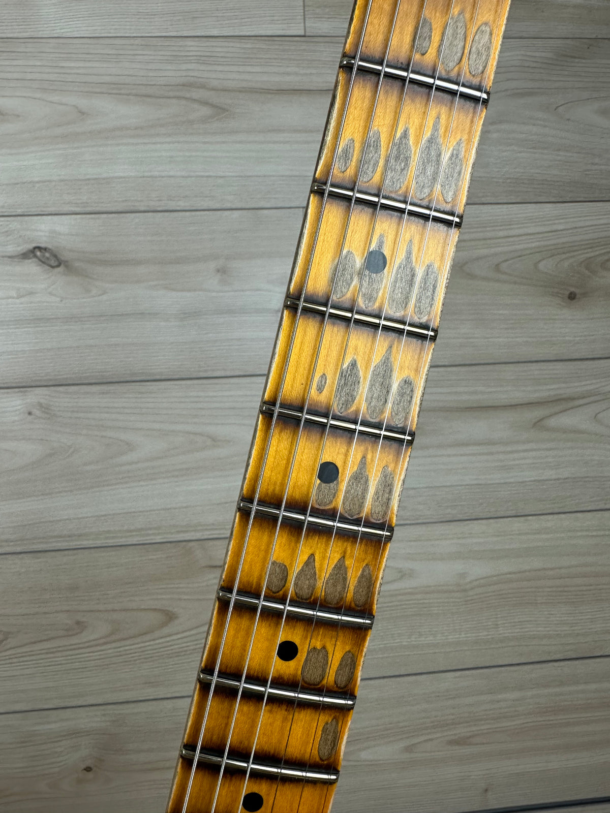 Fender Custom Shop Limited Edition CuNiFe Tele Heavy Relic Aged Butterscotch Blonde - CZ575954