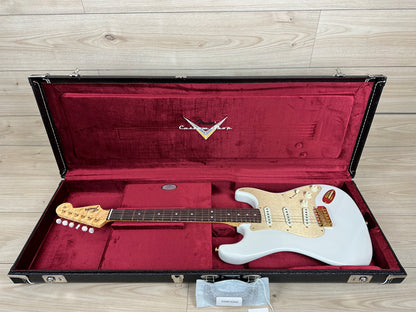 Fender Custom Shop Limited Edition 75th Anniversary Stratocaster NOS Guitar, Rosewood Fingerboard, Diamond White Pearl - CBN Music Warehouse