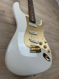 Fender Custom Shop Limited Edition 75th Anniversary Stratocaster NOS Guitar, Rosewood Fingerboard, Diamond White Pearl - CBN Music Warehouse