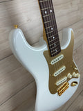Fender Custom Shop Limited Edition 75th Anniversary Stratocaster NOS Guitar, Rosewood Fingerboard, Diamond White Pearl - CBN Music Warehouse