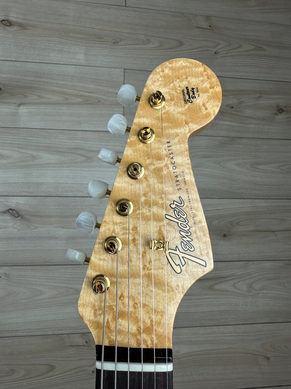 Fender Custom Shop Limited Edition 75th Anniversary Stratocaster NOS Guitar, Rosewood Fingerboard, Diamond White Pearl - CBN Music Warehouse