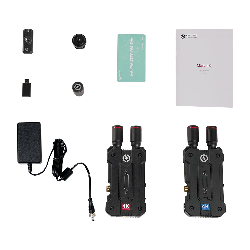 Hollyland Mars 4K Wireless Video Transmission System - CBN Music Warehouse