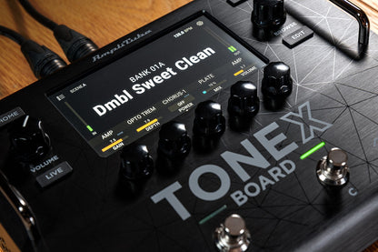 NEW! IK Multimedia TONEX Board Floor Amp Modeler and FX Processor