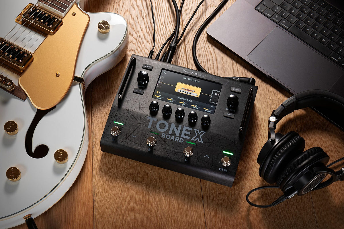 NEW! IK Multimedia TONEX Board Floor Amp Modeler and FX Processor