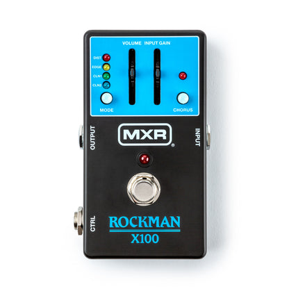 MXR Rockman X100 Analog Tone Processor Preamp Guitar Effect Pedal - CBN Music Warehouse