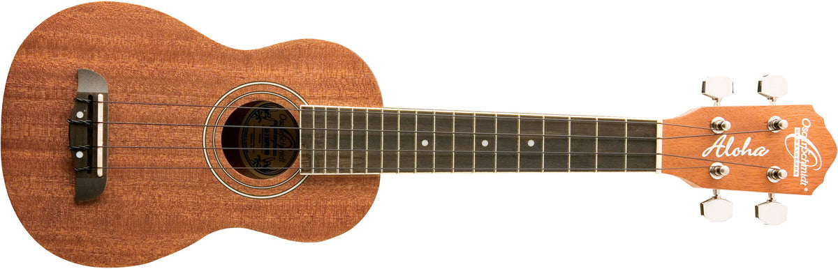 Oscar Schmidt OU12-A Soprano Ukulele Satin Natural - CBN Music Warehouse