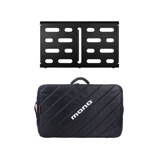 MONO Pedalboard Medium with Tour Accessory Case 2.0 - Black
