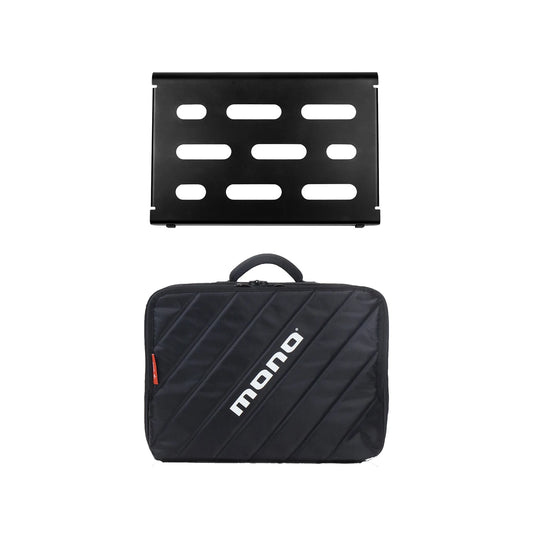 MONO Pedalboard Small with Club Accessory Case 2.0 - Black
