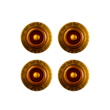 Gibson Accessories Top Hat Knobs 4-pack - Vintage Amber - CBN Music Warehouse
